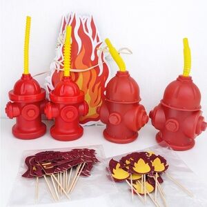 Kids Fire Themed Party Supplies